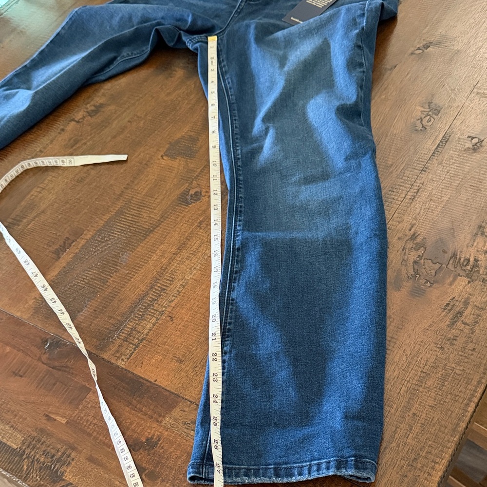 Laurie Felt Dark Blue Flare Jeans - Picture 5 of 7